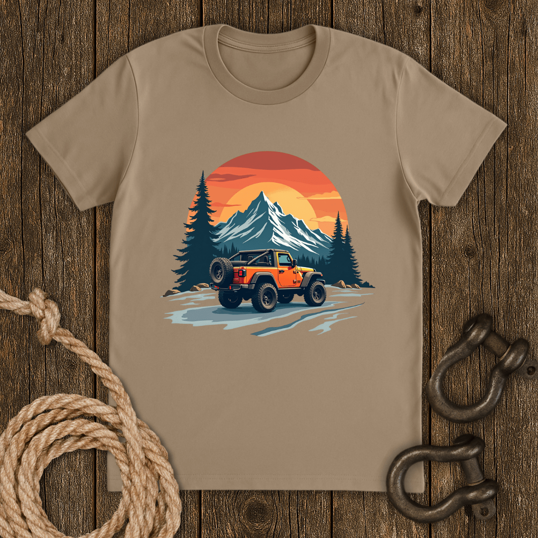 Icy Mountain Ride T-Shirt