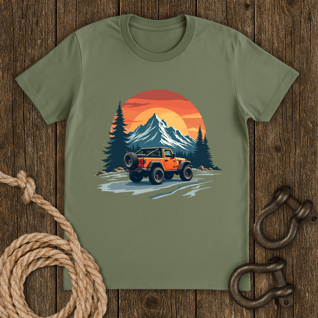 Icy Mountain Ride T-Shirt