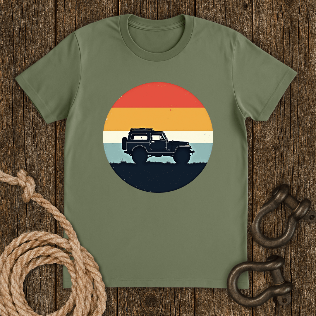 4x4 Retro colors T-Shirt