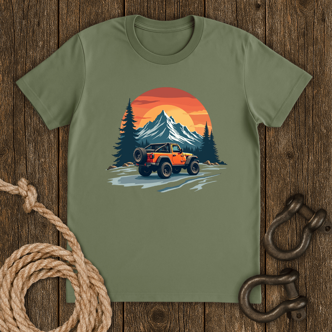 Icy Mountain Ride T-Shirt