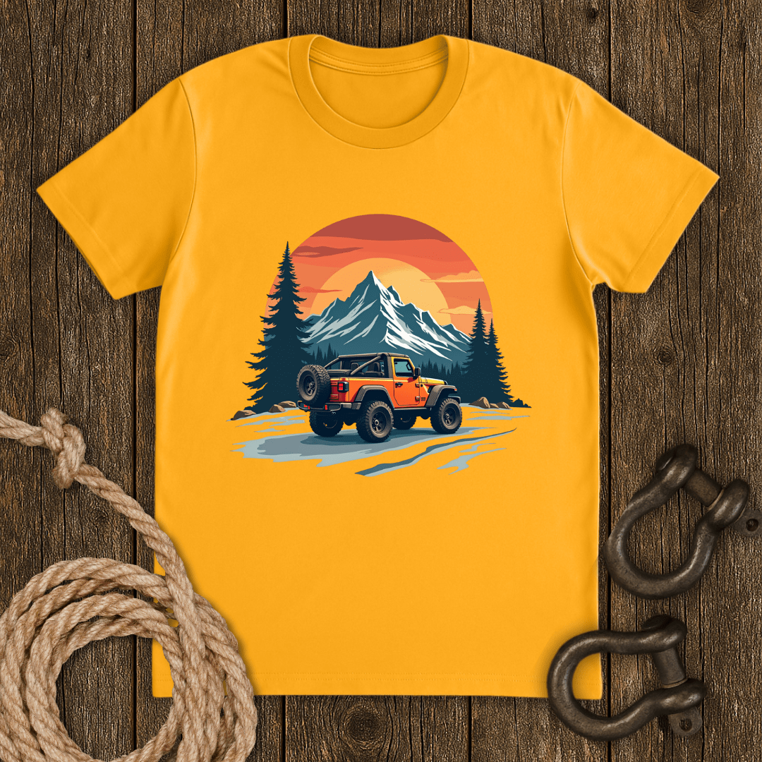 Icy Mountain Ride T-Shirt