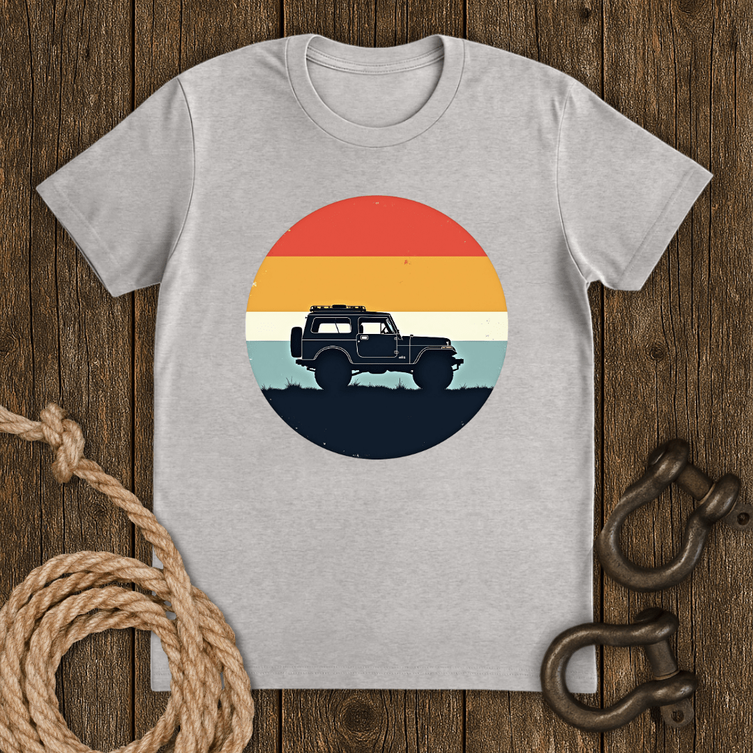 4x4 Retro colors T-Shirt