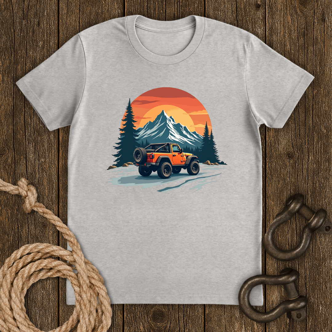 Icy Mountain Ride T-Shirt