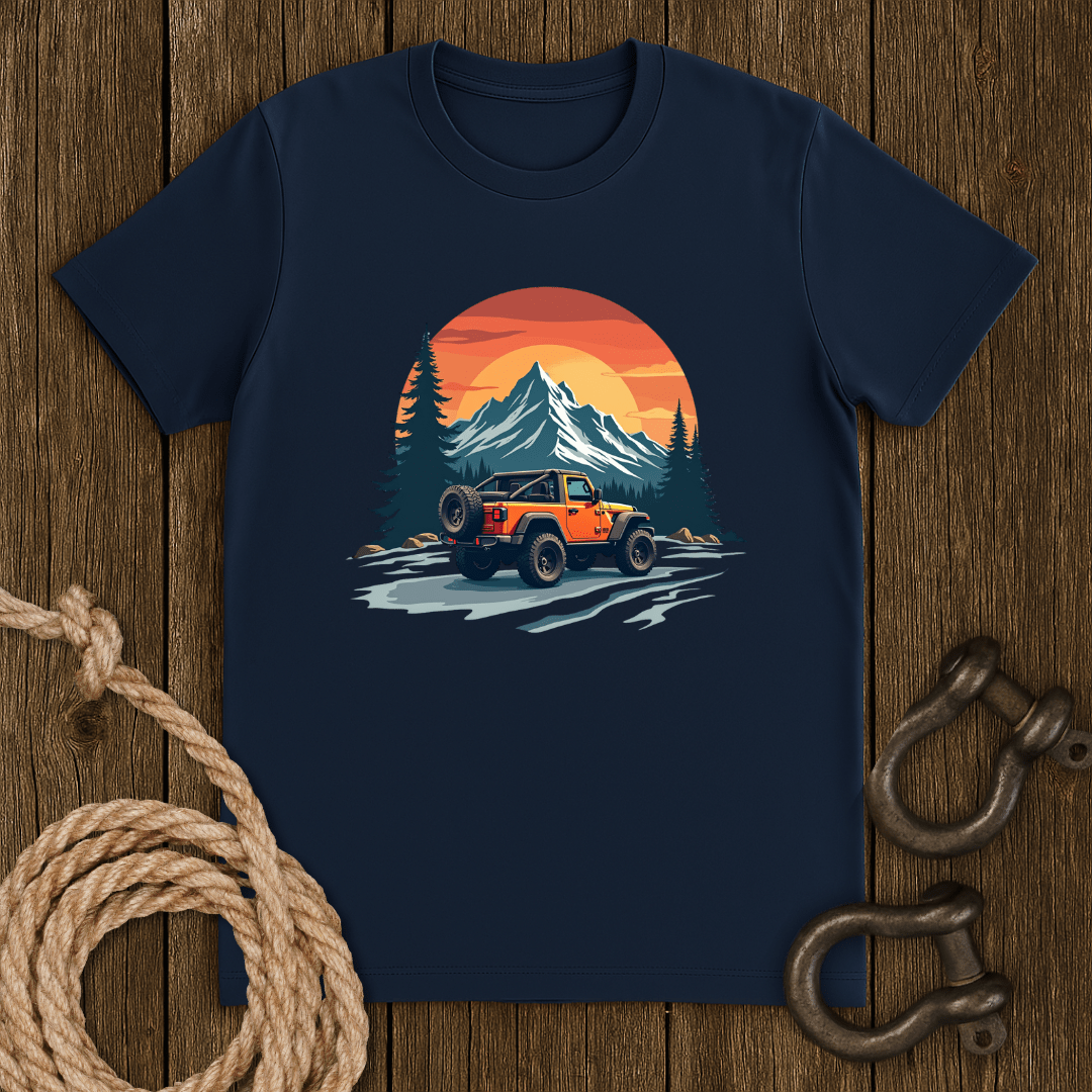 Icy Mountain Ride T-Shirt
