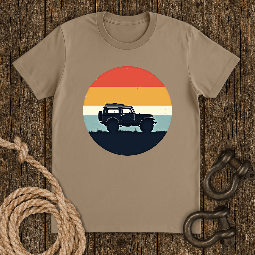 4x4 Retro colors T-Shirt