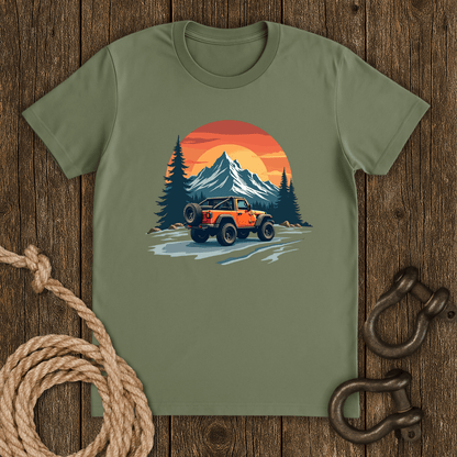 Icy Mountain Ride T-Shirt