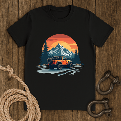 Icy Mountain Ride T-Shirt