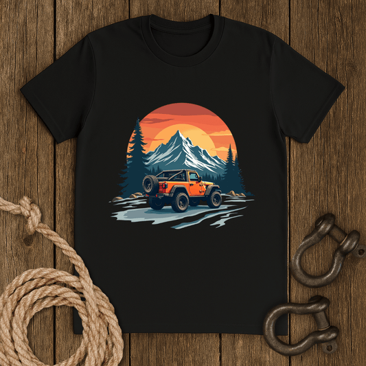 Icy Mountain Ride T-Shirt