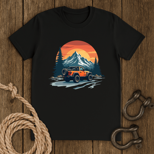 Icy Mountain Ride T-Shirt
