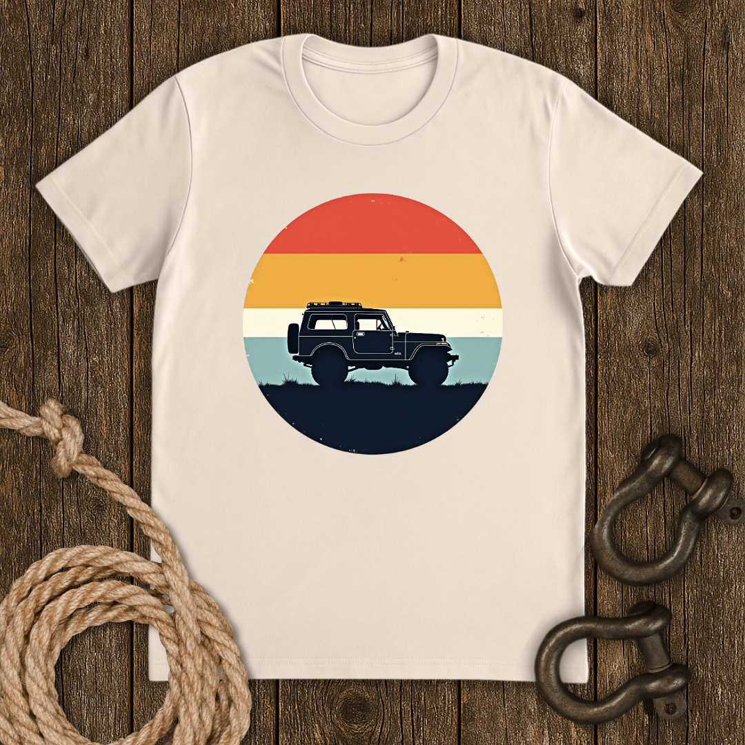 4x4 Retro colors T-Shirt