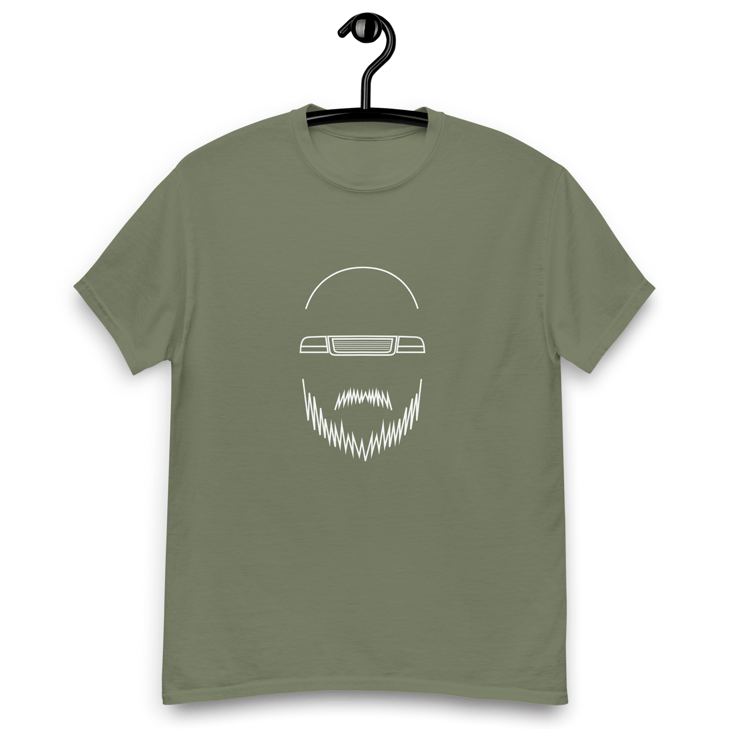 Envoy Unisex T-shirt, Bearded design